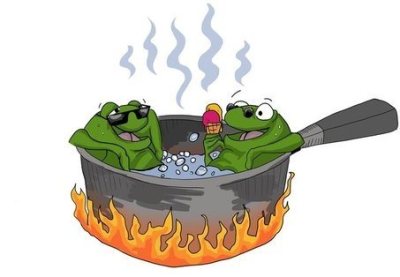 boiling frogs